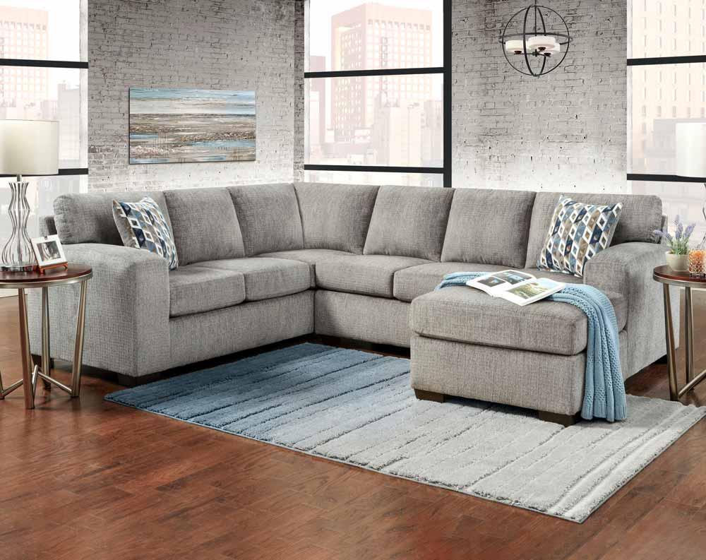 Affordable Furniture2-Piece Sectional With Chaise