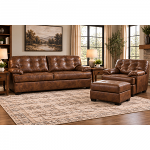Sofa Chair and Ottoman